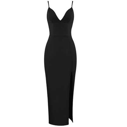 Damen Kleid Spaghetti Strap