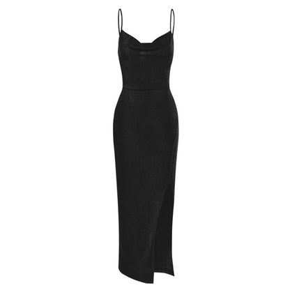 Midi-Slip-Kleid für Damen