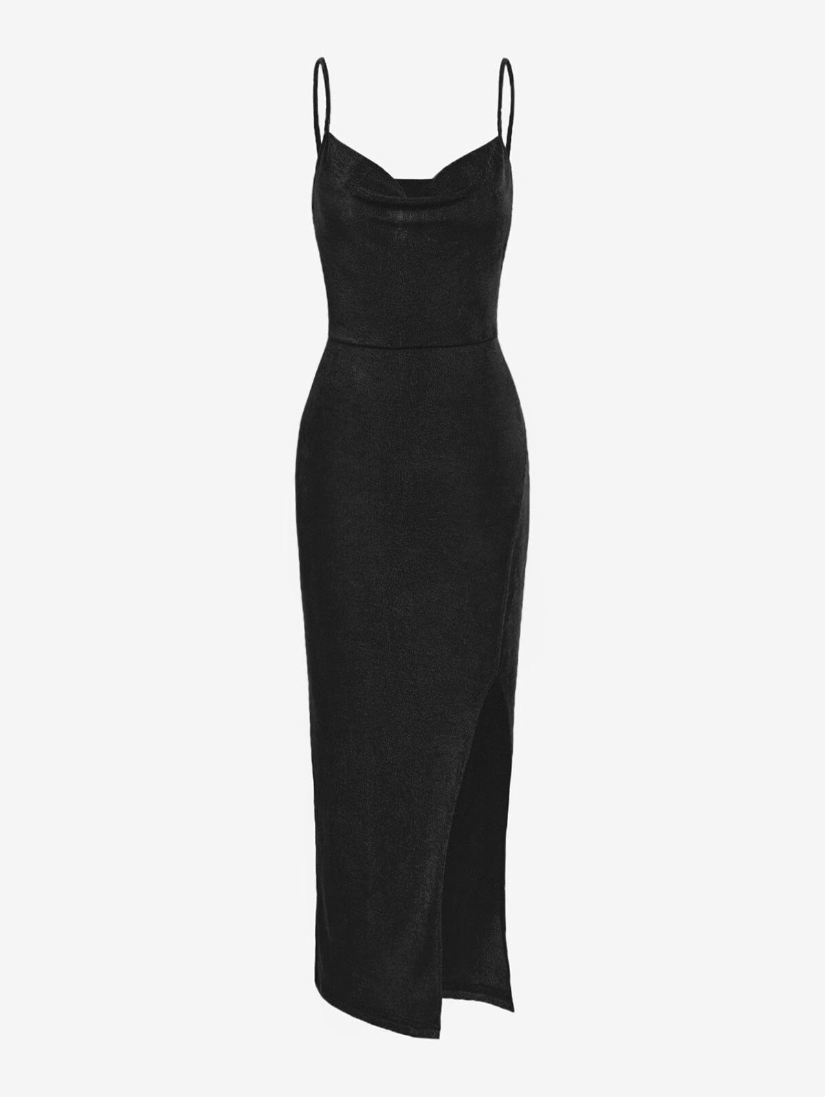 Midi-Slip-Kleid für Damen