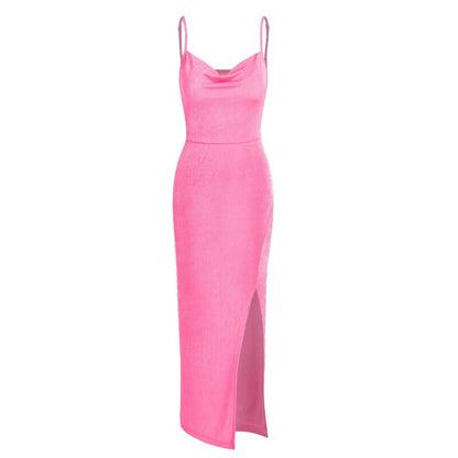 Midi-Slip-Kleid für Damen