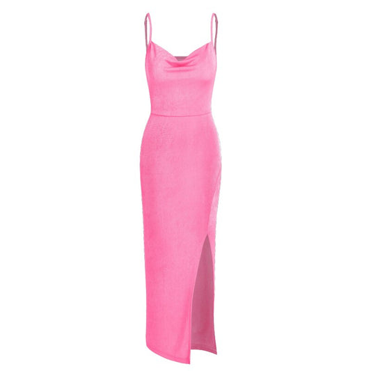 Midi-Slip-Kleid für Damen