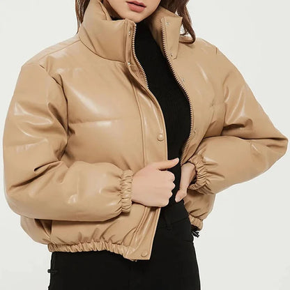 Kunstlederjacke Damen